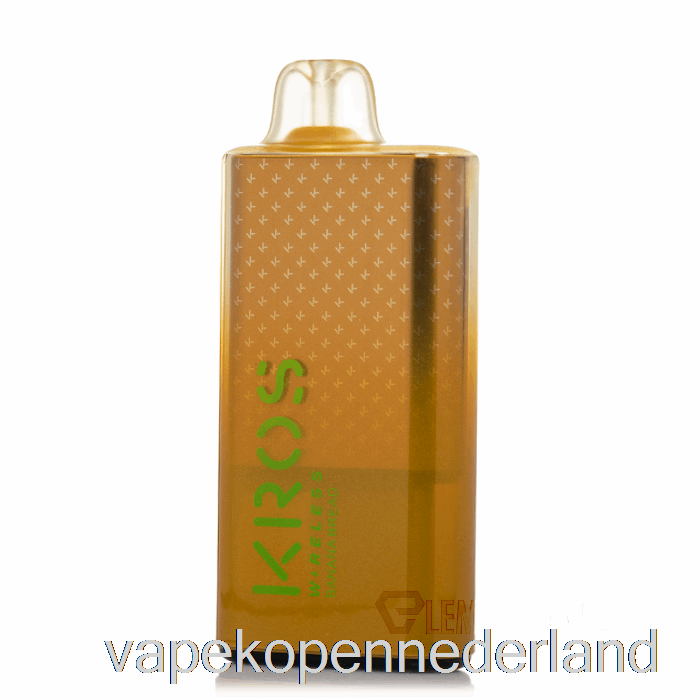 Vape Nederland Kros Wireless 9000 Wegwerp Bananenbrood